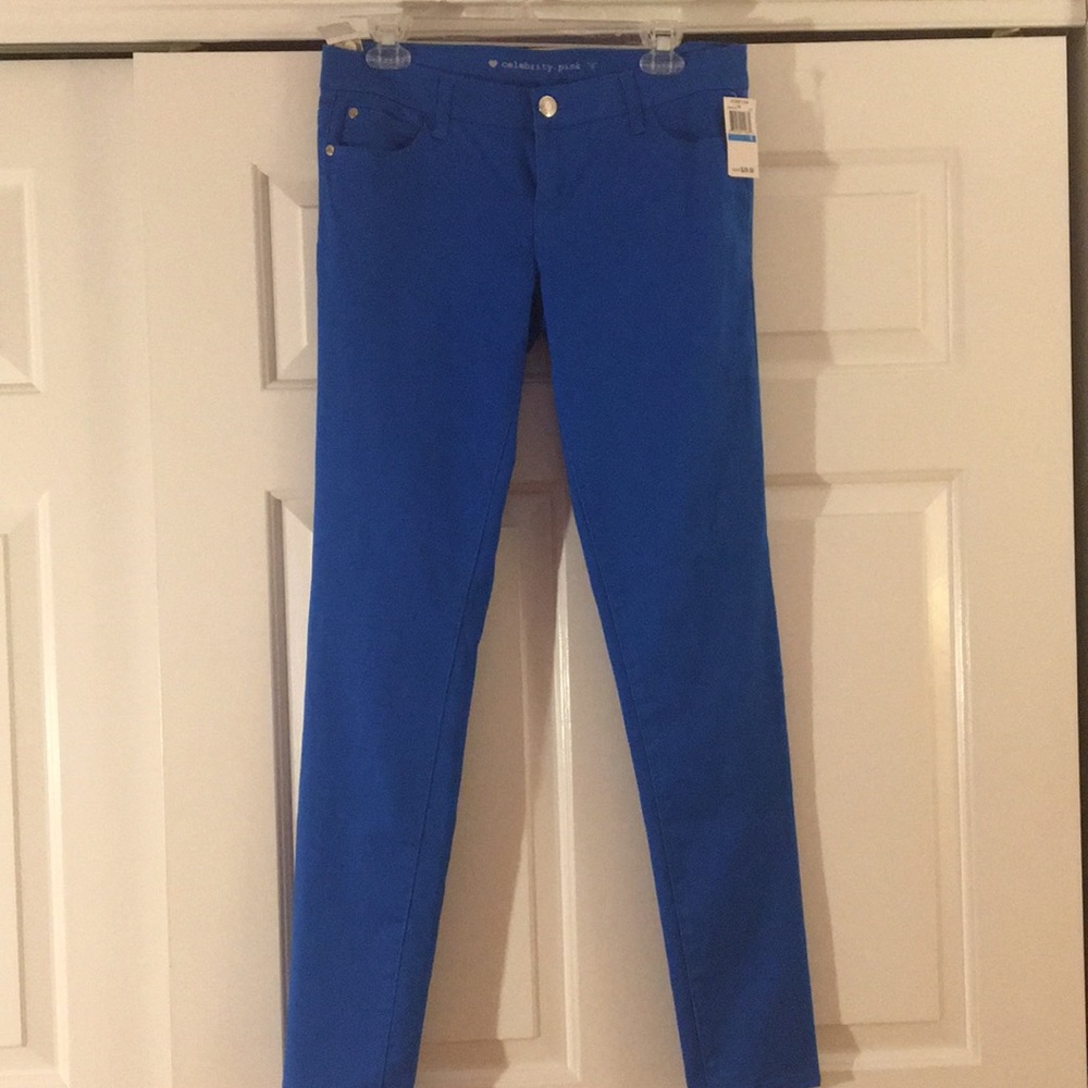 Junior’s Royal Blue Skinny Jeans